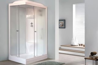 Душевая кабина Royal Bath HP правая стекло белое/матовое 120x80см RB8120HP6-WC-R